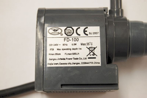 DEDRA Część zamienna do DED7824- Pompka Wody Kod: XDED7824.90