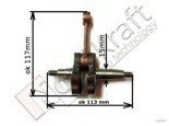 Wał korbowy kosy spalinowej Kod: CZKOS-0033