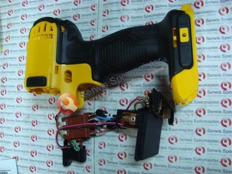 DeWALT Część Zamienna do DCD780 TYP 10 - Wyłącznik (Obudowa do kupienia oddzielnie) Nr.3 Kod: N359959