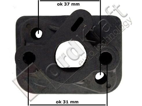 Podstawa gaźnika do kosy spalinowej Kod: CZKOS-0017