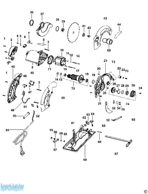 BLACK&DECKER Części zamienne do CD602.