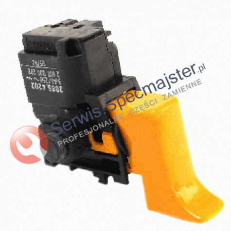 BOSCH Część zamienna do GSR 6-25 TE- WŁĄCZNIK nr. 4 Kod: 2 607 200 202