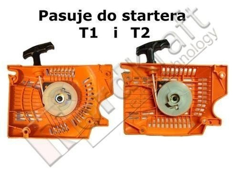 Sprężyna rozrusznika twardego do pilarki spalinowej Kod: CZPIL-0057