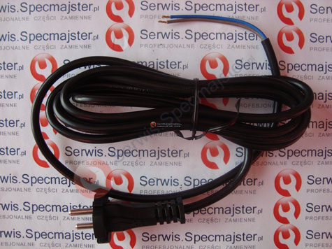 BOSCH Część zamienna do PBS 7 A- Przewód zasilający 2,65m 2x1,0mm H05VVF nr.805 Kod: 2 610 362 954