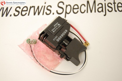 MAKITA Część zamienna do DF030D- Włącznik Nr. 8 Kod: 650599-1 zam. 650645-0