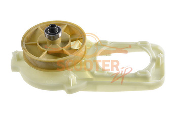 MAKITA Część zamienna do ELM3320 - Podstawa silnika z kołem pasowym Nr. 68 Kod: YA00001169