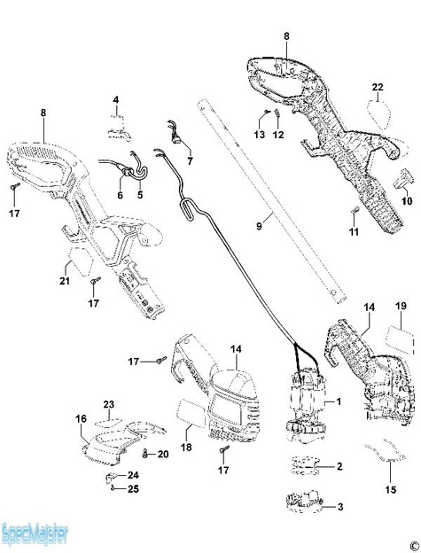 BLACK&DECKER Części zamienne do GL652.