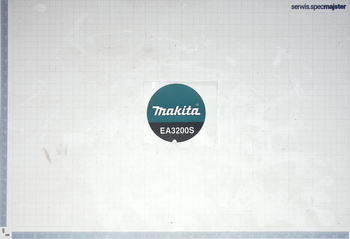 MAKITA Część zamienna do EA3200S- Etykieta Nr. 95 Kod: 891900-3