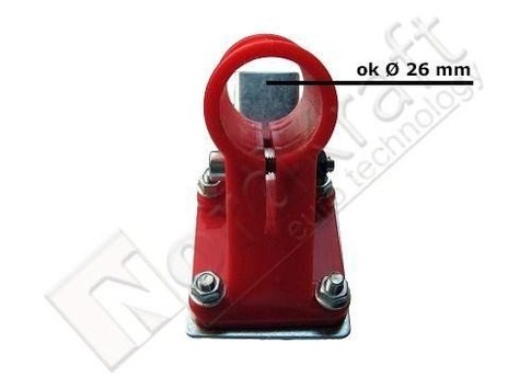 Uchwyt mocowania osłony kosiwa do kosy spalinowej Kod: CZKOS-0112