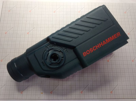 BOSCH Część zamienna do GBH 4 DFE- Korpus mechanizmu udaru niebieski nr. 819 Kod: 1 617 000 345 (Produkt Wycofany)