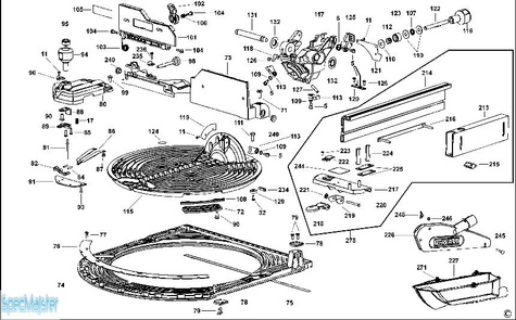 DeWALT Części zamienne do D27105.