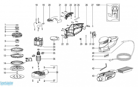 Części zamienne do SXE 425 TurboTec.