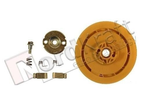 Koło linowe z zabierakami do zamiennika startera kosiarki spalinowej MTD THORX/HONDA GXV160 Kod: CZKSI-0060 (Produkt Wycofany)