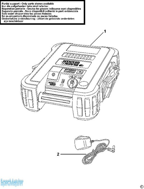 BLACK&DECKER Części zamienne do BDJS450.