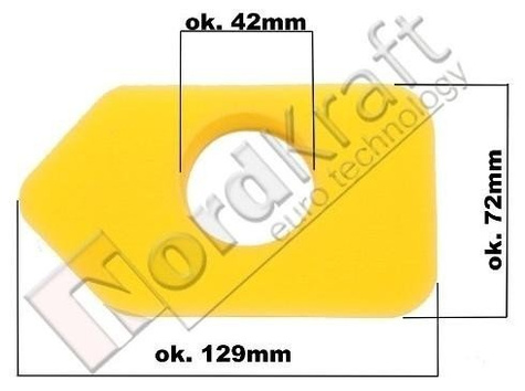 Filtr powietrza do B&S Classic/ Sprint - nowy typ ( 698369 ) Kod: CZKSI-0028