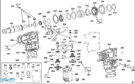 DeWALT Części zamienne do DC415KL.