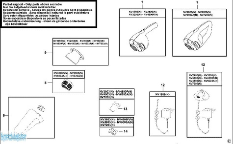 Części zamienne do NV3600.