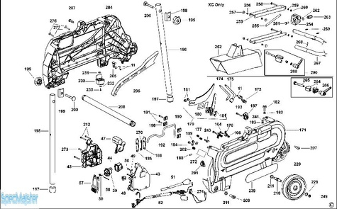 DeWALT Części zamienne do D27105.