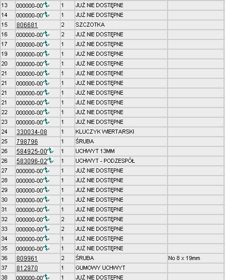 BLACK&DECKER Części zamienne do KD795CRE