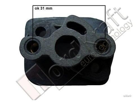 Podstawa (kruciec) gaźnika T32 do kosy spalinowej Kod: CZKOS-0159