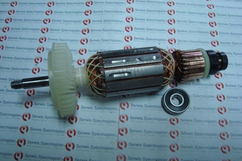 BOSCH Część zamienna do GWS 12-125 CIX - Twornik Z Wentylatorem 230V nr. 803 Kod: 1 607 000 V33