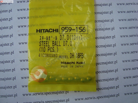 HITACHI Kulka stalowa D7.0 Kod: 959156