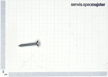 BOSCH Część zamienna do GBH 5-40 DCE-  BLACHOWKRĘT DIN7981-ST4,8x25-C-Z     nr. 125  Kod: 2 912 401 036