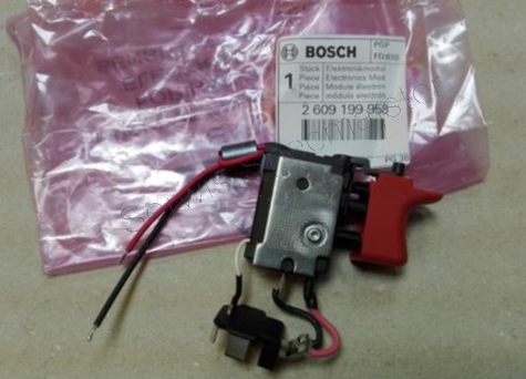 BOSCH Część zamienna do GSR 1080-2-LI - Wyłącznik nr.4 Kod: 2 609 199 958