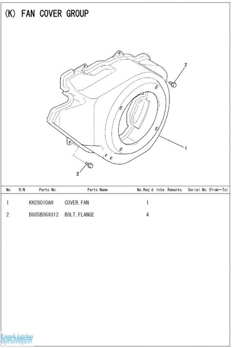 HITACHI Części zamienne do E57MA(S). Rozkładówka nr.2