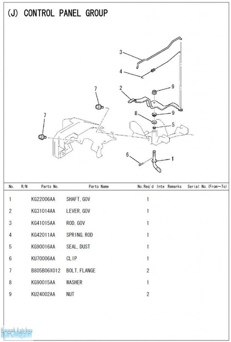 HITACHI Części zamienne do E40MA. Rozkładówka nr.2