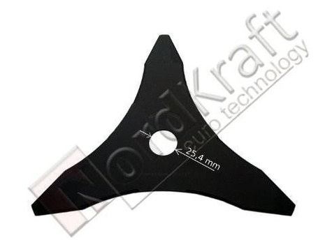 Tarcza, nóż 3-zębny cienki do kosy spalinowej AKC-0027