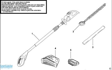 BLACK&DECKER Części zamienne do GTC800.