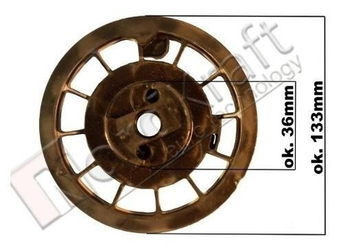 Koło linowe do zamiennika rozrusznika B&S quantum ( 493824 ) Kod: CZKSI-0036