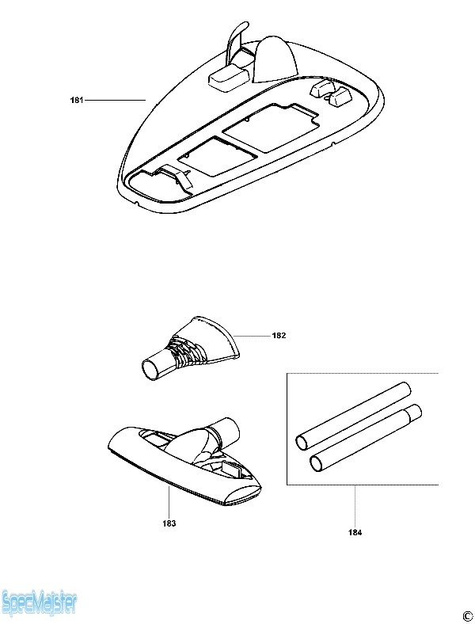 BLACK&DECKER Części zamienne do FV7201K.