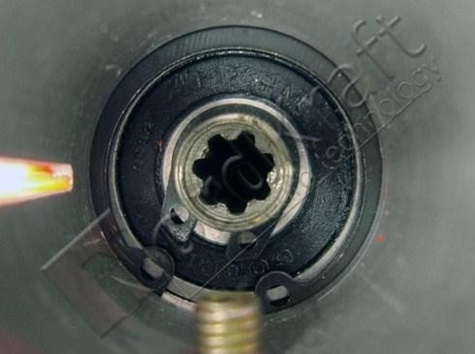 Przekładnia kątowa 7F/26mm do kosy spalinowej Kod: CZKOS-0018