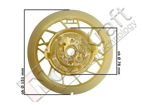 Koło linowe do startera GX-2 do agregatu prądotwórczego Kod: CZAGR-0031