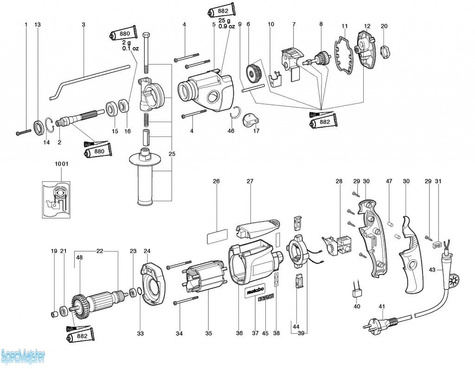 Części zamienne do SBE 705.