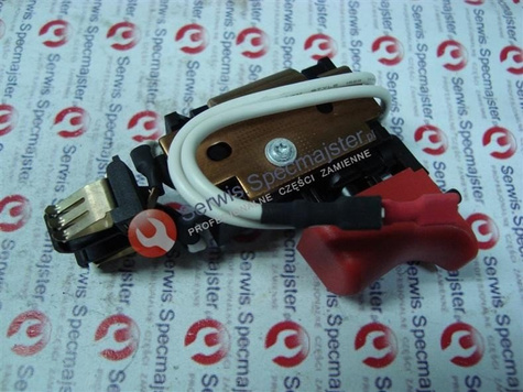 BOSCH Część zamienna do GSR 18 VE-2- Wyłącznik nr.4 Kod:2 607 230 122