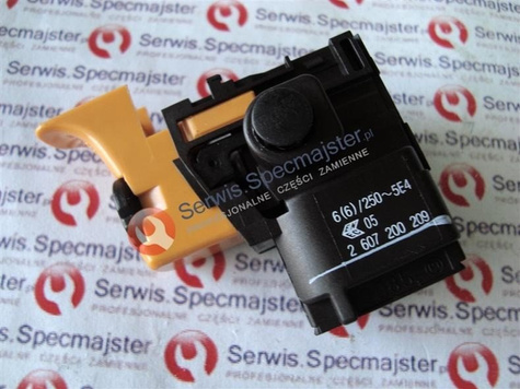 BOSCH Część zamienna do PBH 240 RE- Włącznik nr. 4 Kod: 2 607 200 209