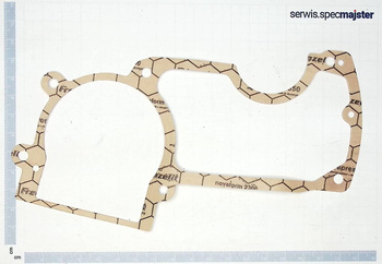 MAKITA Część zamienna do DCS7301- Uszczelka obudowy wału Nr. 89 Kod: 038111042 zam.038111043
