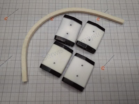 BOSCH Część zamienna do GSS 230 AE - SPRĘŻYNA WAHLIWA 4 SZTUKI nr. 833 Kod: 2 608 005 902