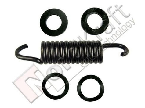 Sprężyna sprzęgła A z podkladkami kosy Kod: CZKOS-0185