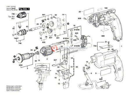 Bosch Części zamienne do GBM 10 RE - TABLICZKA INFORMACYJNA STRONA CIENIA nr. 20 Kod: 2 601 118 572