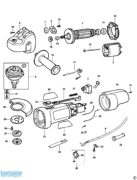BLACK&DECKER Części zamienne do CD115.