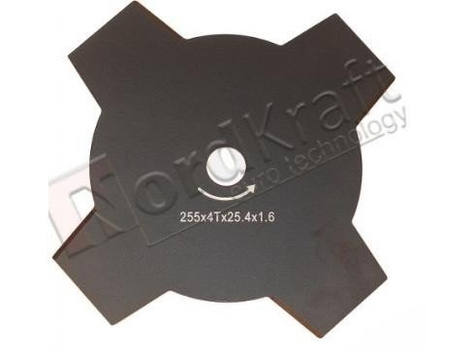 Tarcza, nóż 4-zębny do kosy spalinowej AKC-0079