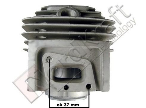 Cylinder pod tłok Ø40mm z dwoma uszczelkami do kosy spalinowej Kod: CZKOS-0002