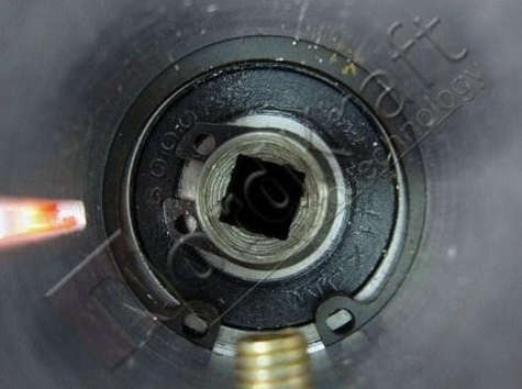 Przekładnia kątowa T4 kwadrat 26mm do kosy spalinowej Kod: CZKOS-0171