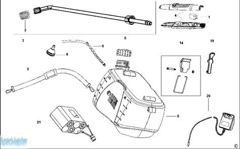 BLACK&DECKER Części zamienne do GSC500.