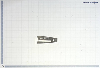 MAKITA Część zamienna do 6271D- Tabliczka znamionowa Nr. 3 Kod: 865151-4