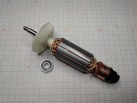 BOSCH Część zamienna do GWS 15 - 125 CIH - WIRNIK Z WENTYLATOREM 230V, RECHTSLAUF nr. 803 Kod: 1 604 010 A52